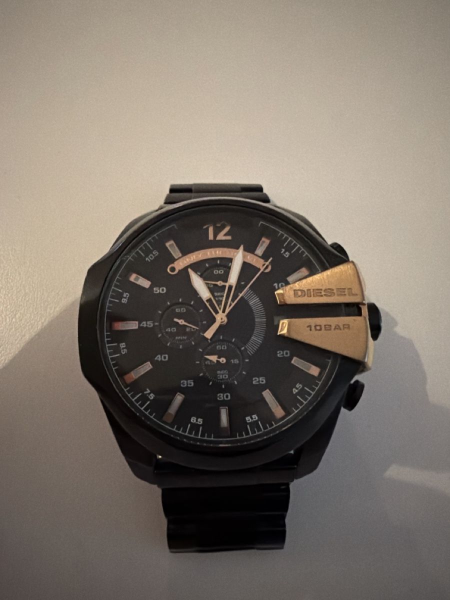 Diesel Orologi: Diesel ( CHIEF Series- Chronograph-Schwarz – Usato da Sargans venduto da Luuui98 1