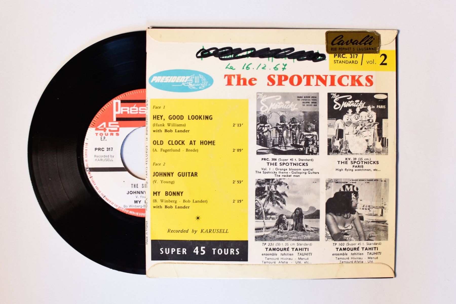 Dischi in vinile: The Spotnicks - Vol.2 (Hey, Good Looking) – Usato da Belmont-sur-Yverdon venduto da ag97 1