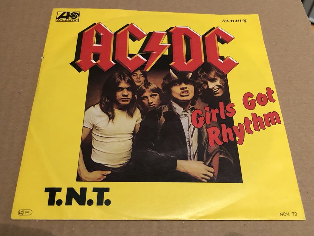 AC / Dc. 7“ Single. 1979. T.N.T & Girls Got Rhythm (Gebraucht) in ...