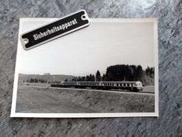 BT/SOB BT-Pendelzug bei Schindellegi, 1961 - Foto
