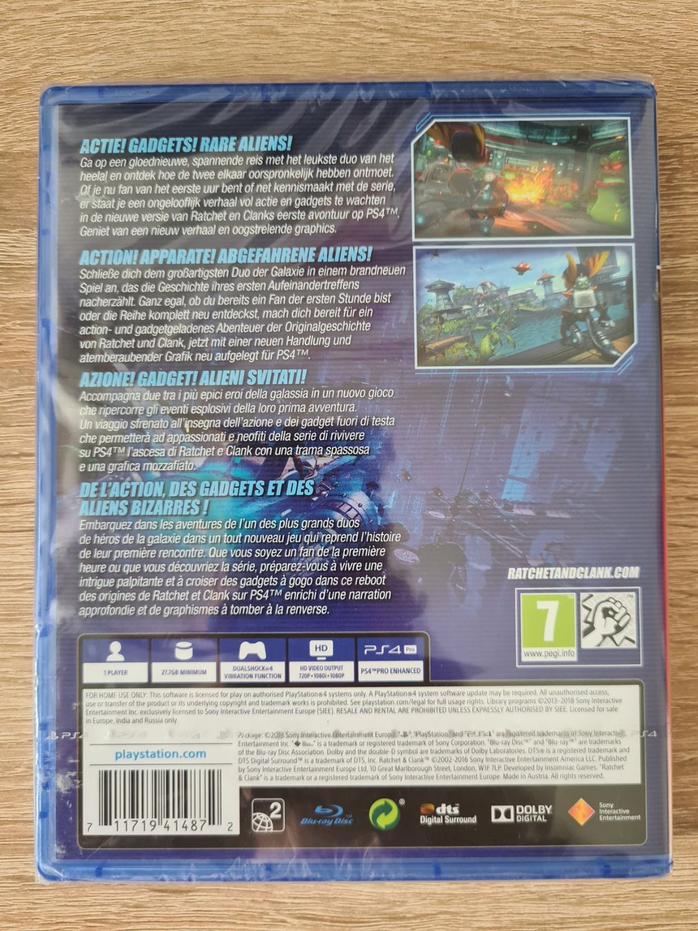 Giochi: Ratchet & Clank (Multilanguage) - PS4 - NEW – Nuovo e nell'imballaggio originale da Carouge GE venduto da Gasco 1