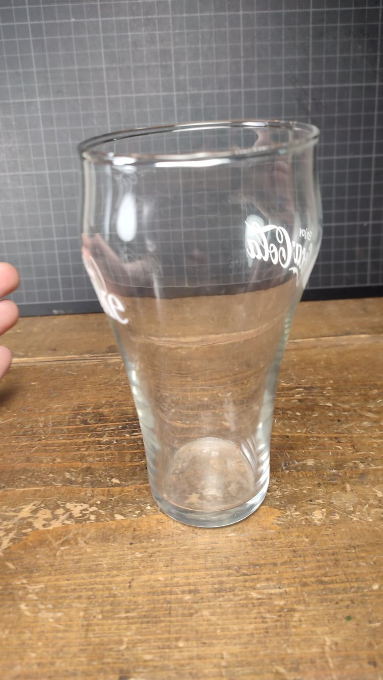 Bicchieri: Wunderschönes altes COCA-COLA Glas nr 2 – Usato da Gelterkinden venduto da MYSTOREFORYOU4460 4