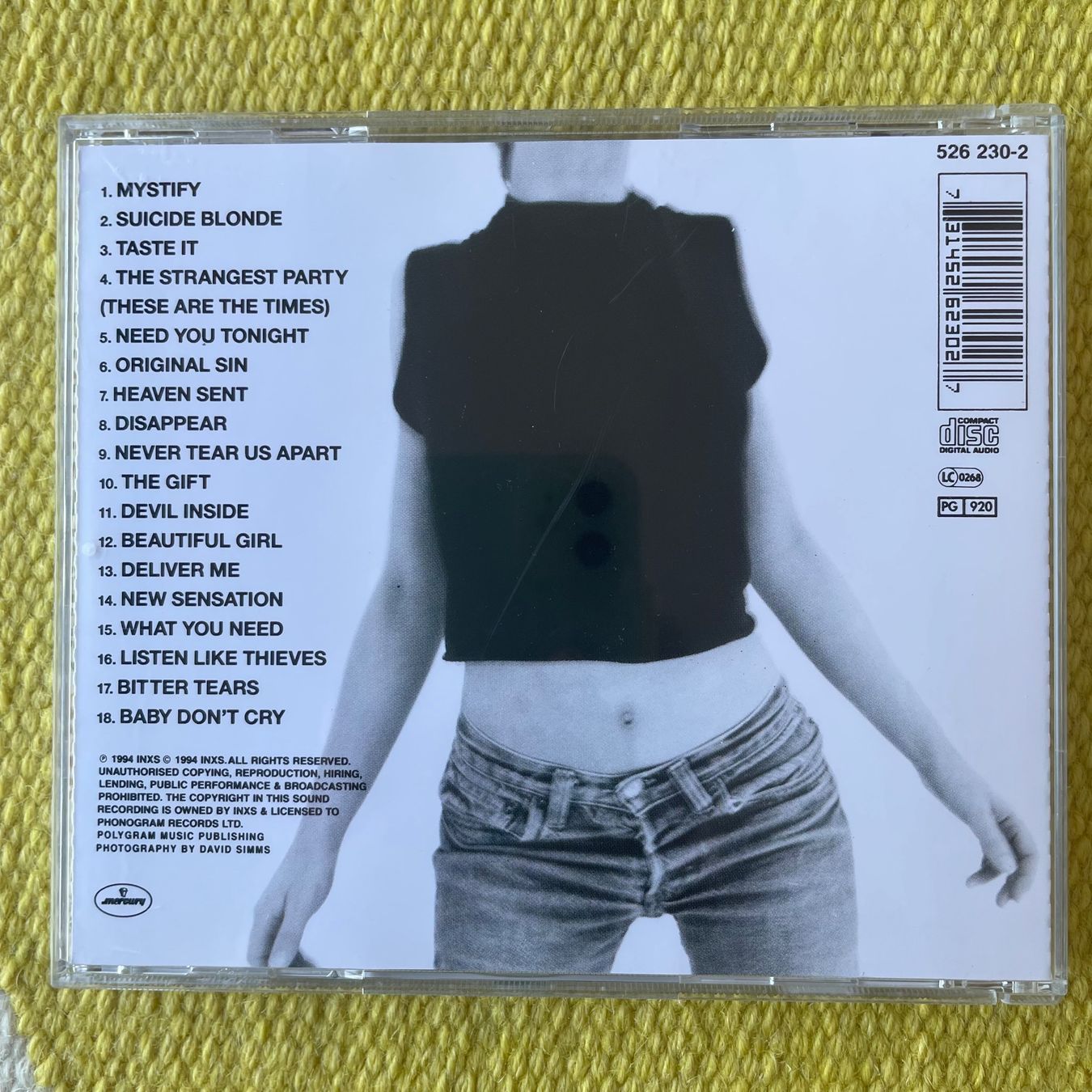 CD: INXS-THE GREATEST HITS – Usato da Rorschacherberg venduto da CD-Roli 1