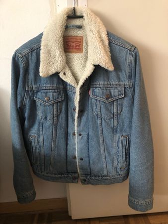 Levi's Denim Jacke Gr M - Warm & Stylisch für den Win