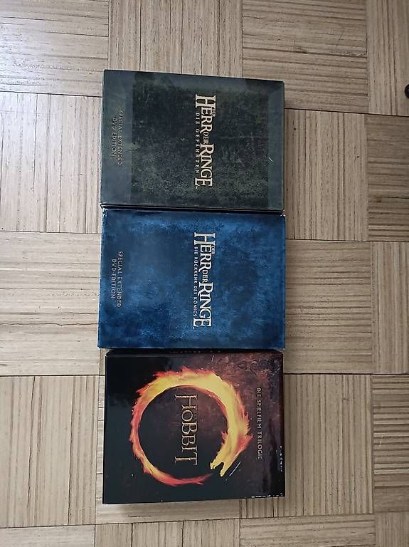 Tutti i DVDs: Herr der Ringe & Hobbit DVD Boxen-Special Extended Editions – Usato da Steckborn venduto da AusbilderLoretzGmbH