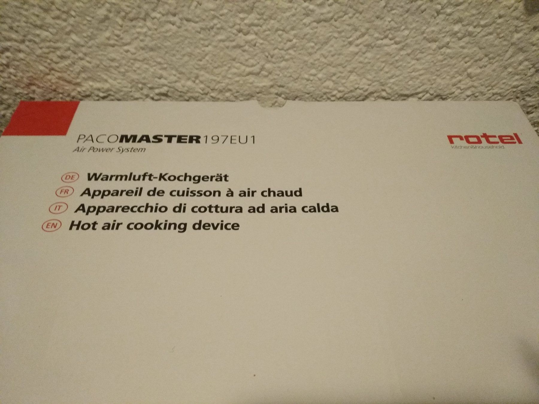 Rotel Küchengeräte: Grill/Warmluft-Kochgerät von der Marke "Rotel" – Neu und originalverpackt aus Horgen von Angel0010 1