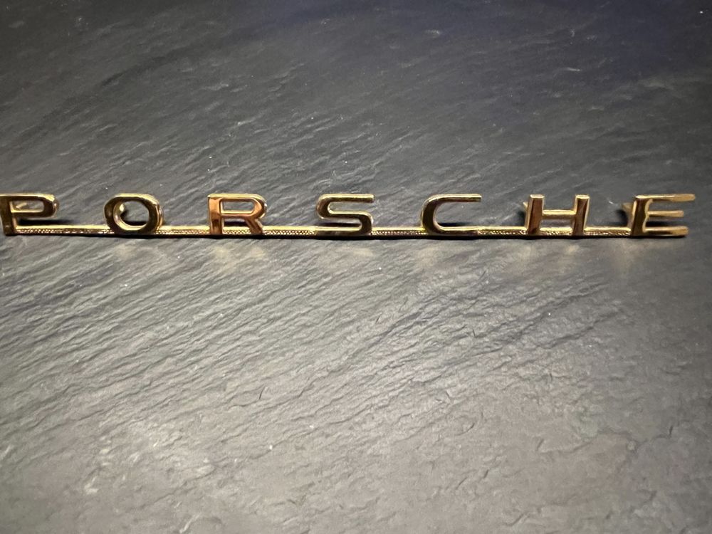Porsche Schriftzug Aufklebernull