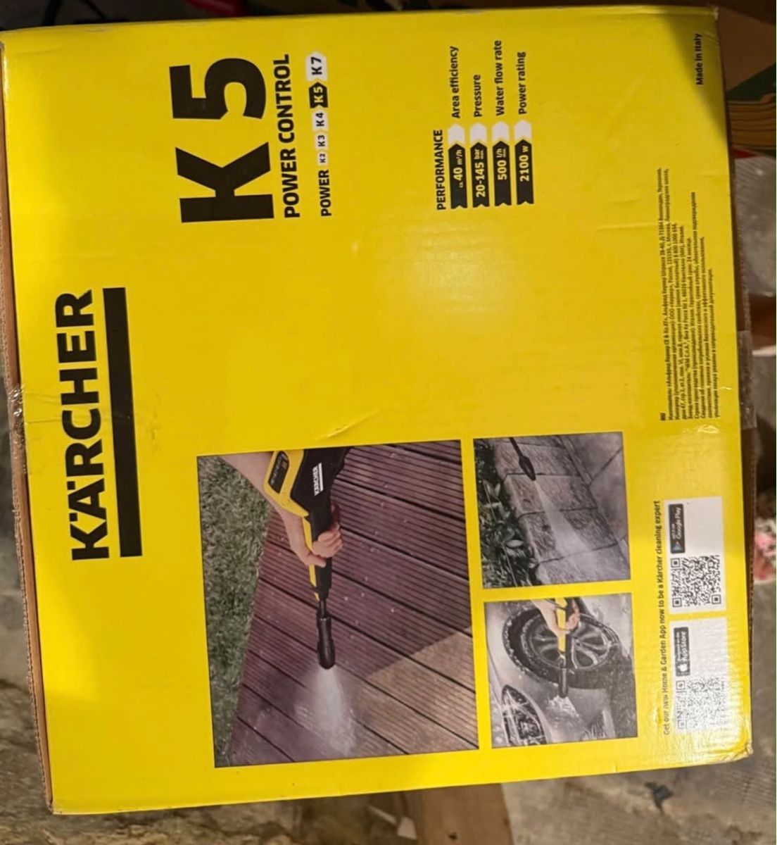 Kärcher Idropulitrici ad alta pressione: KARCHER K5 + Brosse Voiture  – Nuovo e nell'imballaggio originale da La Chaux-de-Fonds venduto da tel_jmh9