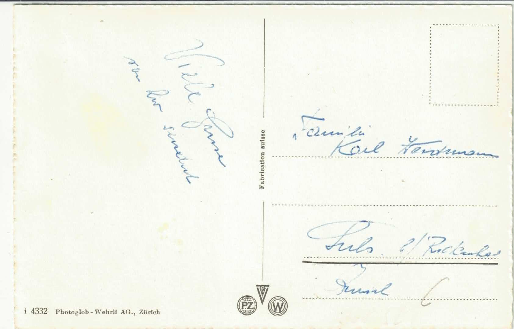 Cartoline postali: Gersau - Hotel Müller – Usato da Ettingen venduto da Kartenplanet 1