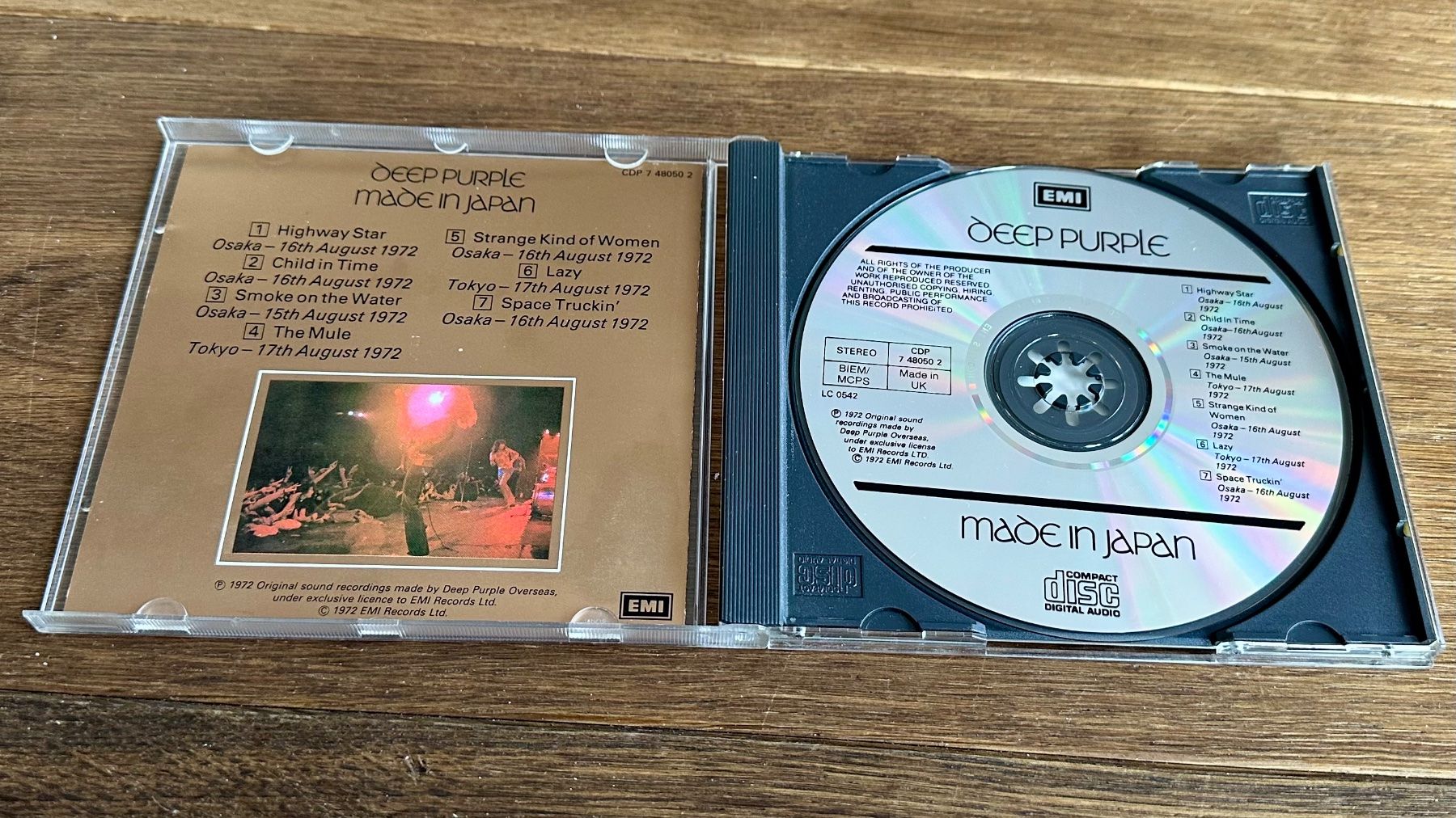 CD: Deep Purple - Made in Japan - CD – Usato da Pontresina venduto da il-bain 2