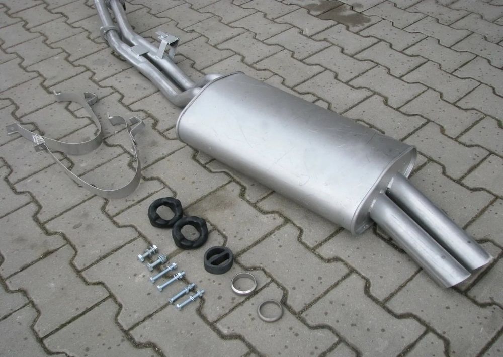 BMW E30 320i 325i FOX Endschalldämpfer - 2x76 Typ 10