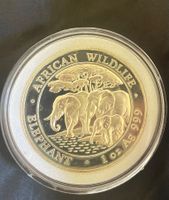 1 oz Silver Somalia Elephant 2013 – African Wildlife –