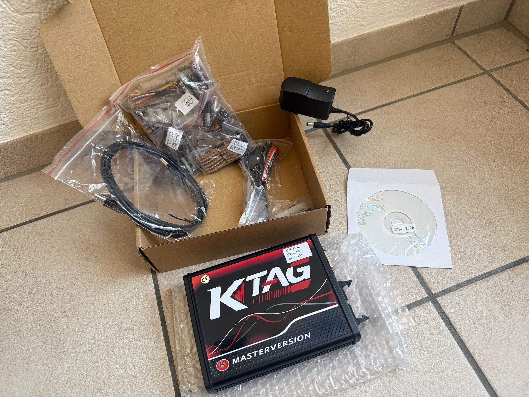 Autres accessoires p. véhicule: KTAG Master ECU Chiptuning Programmiergerät mit Zubehör – Neuf (Voir description) à Lützelflüh-Goldb par Guemseli 1