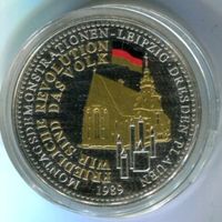 Silbermedaille - Montagsdemonstrationen Leipzig - Dresden