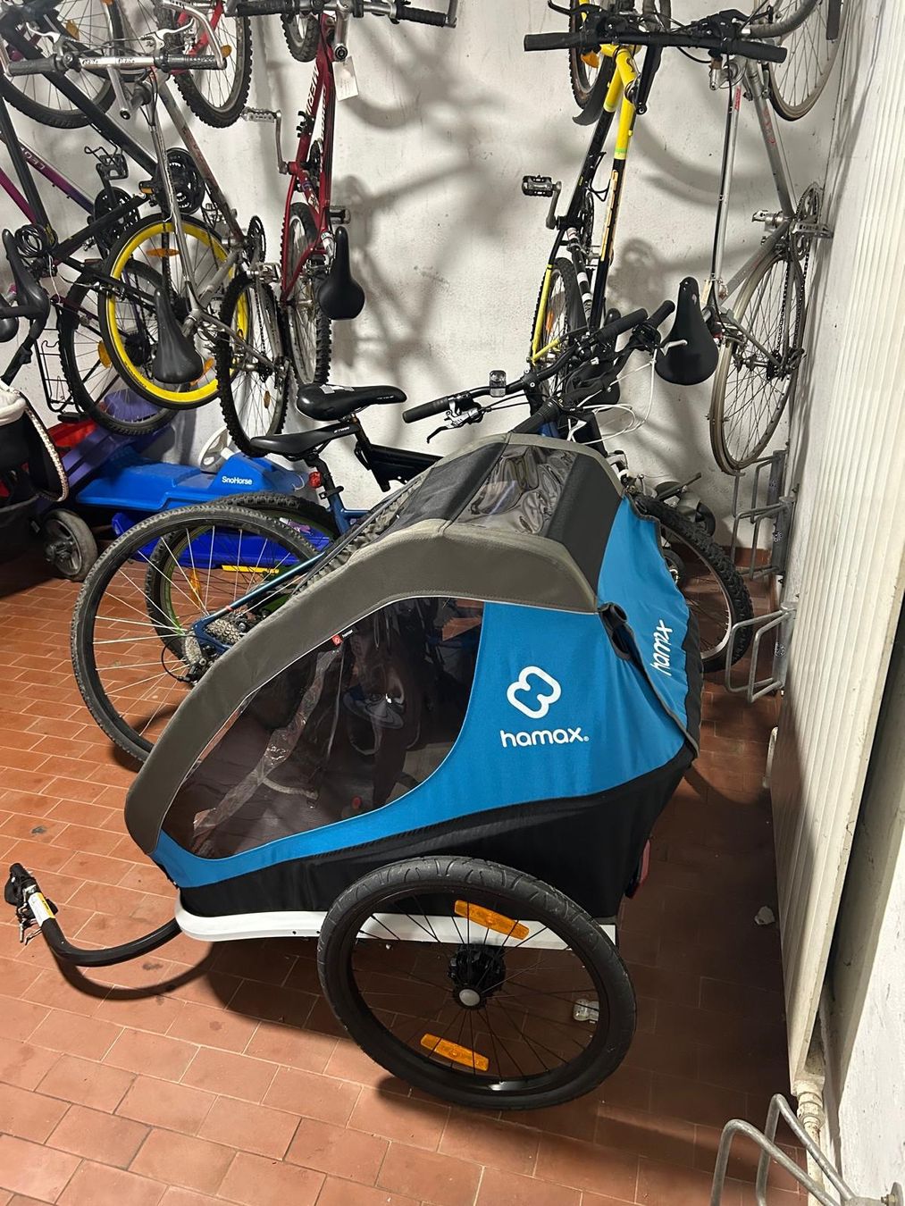 Hamax Rimorchi: REMORQUE VELO HAMAX - 2 Places – Nuovo (secondo la descrizione) da Romanel-s-Lausanne venduto da fil_m8pn 1