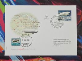 CL30 Enveloppe + Timbre Suisse 2008