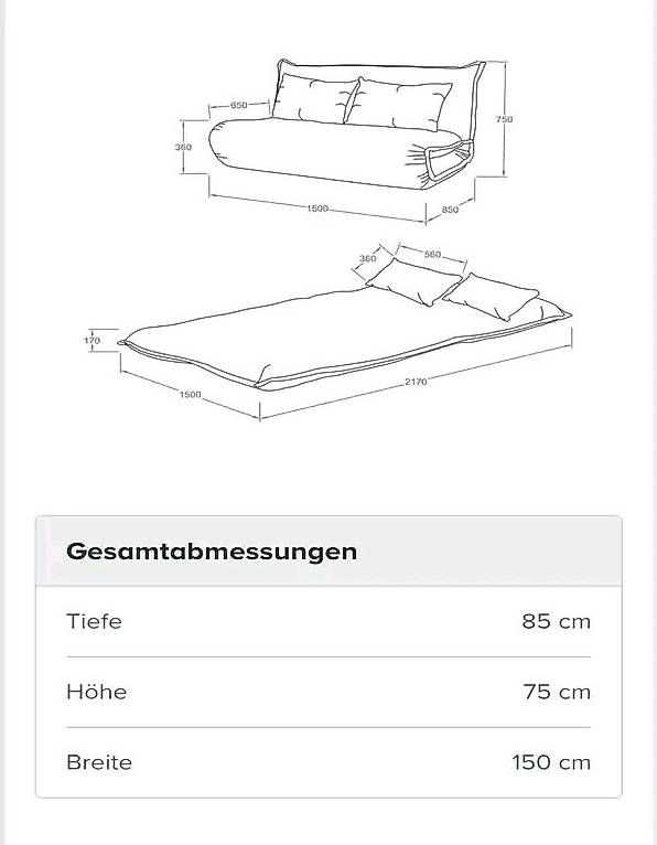 Divani: Schlafsofa Jake – Usato da Safnern venduto da petraks 1