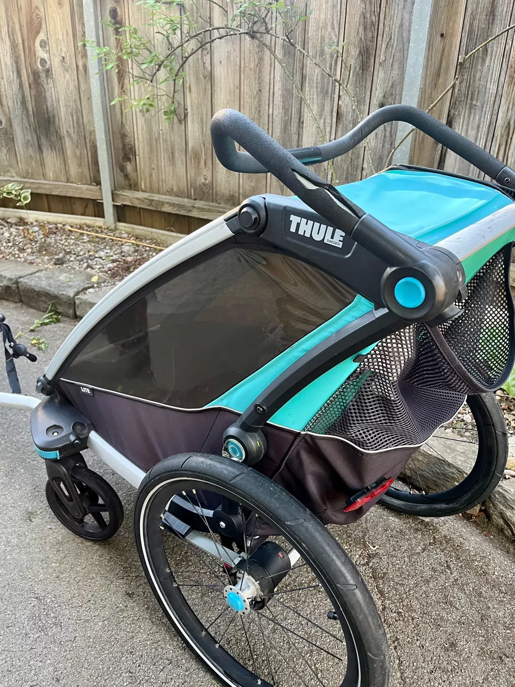 Thule Rimorchi: Thule Chariot Lite (single) – Usato da Bern venduto da shuttle_flug 3