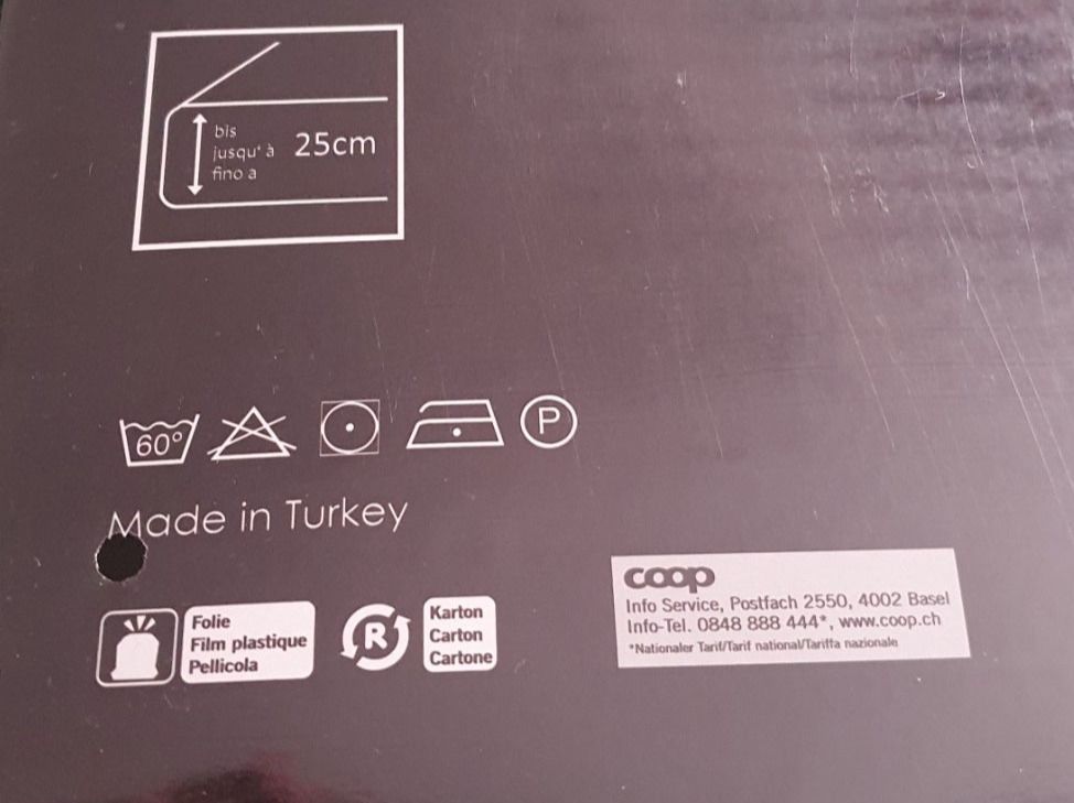Biancheria da letto: Fixleintuch, 90-100 x 200, neu – Nuovo e nell'imballaggio originale da Muttenz venduto da pixopus 3