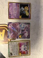 Lot 3 cartes Pokémon holographiques état neuf parfait