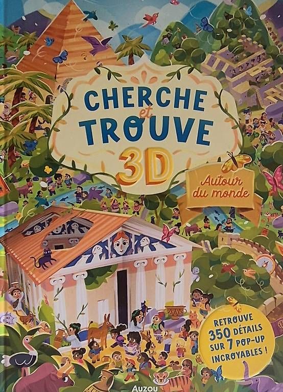 Libri: Cherche et Trouve 3D autour du monde – Usato da RENNAZ venduto da pri_lyc7