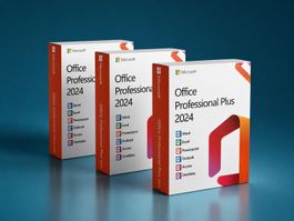 3x Office 2024 Pro Plus – 3 Lizenzen für 3 PCs
