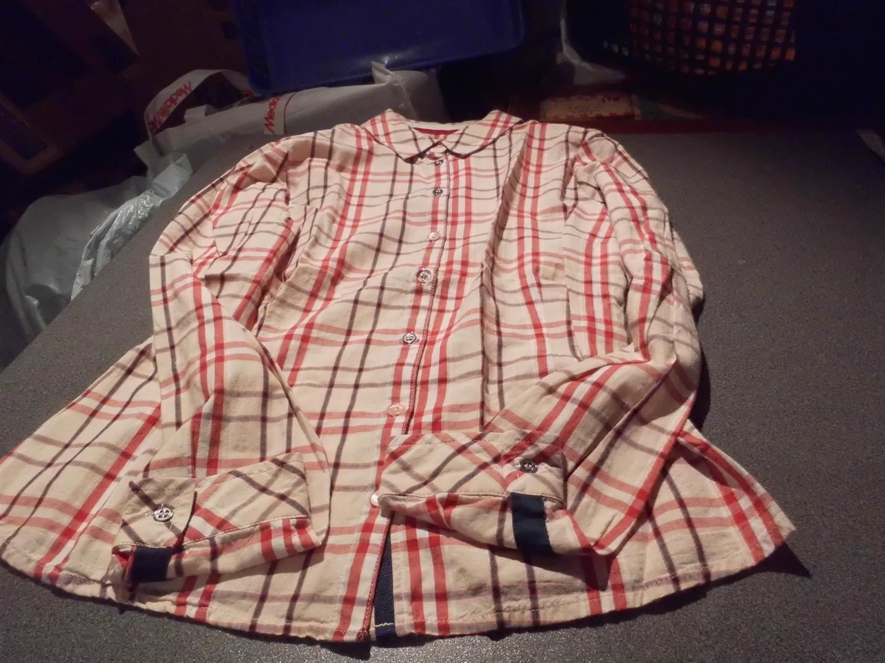 Maddison Camicette: Bluse Grösse 34, maddison, braun rot sch – Usato da Zürich venduto da abraxas1291