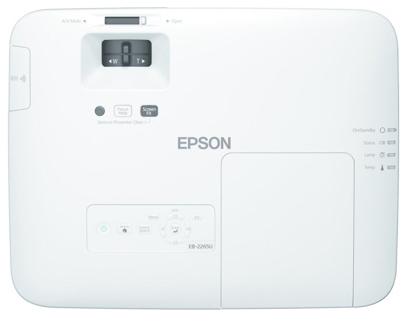 Epson Proiettori: Beamer EB-2265U Projektor – Usato da Lütisburg-Station venduto da L603244 4