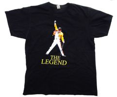 T-Shirt « Freddie Mercury - The Legend  » XL - schwarz