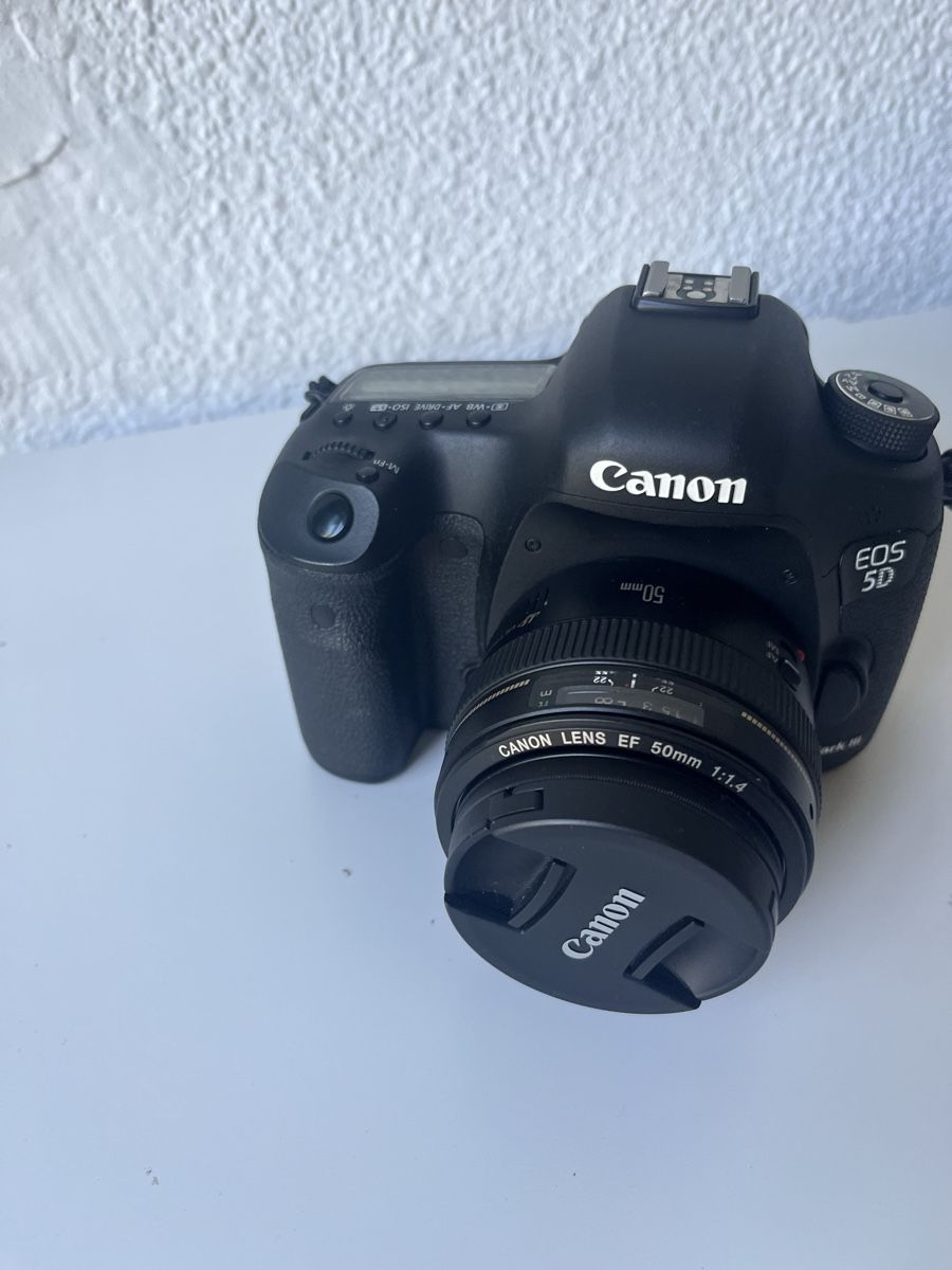Boîte Vide Canon EOS 5D Mark III + Notice En Anglais - État Correct