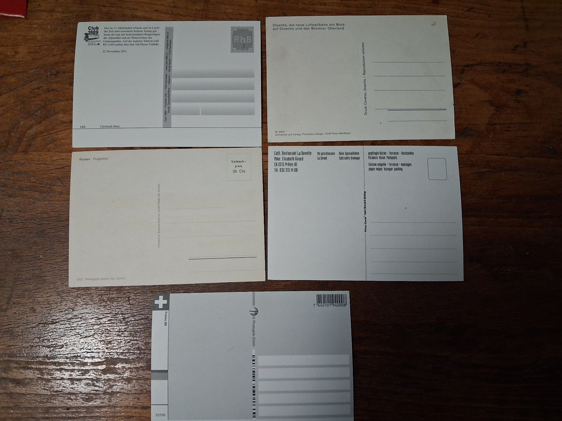 Cartes postales: 9 Postkarten Schweizer Allerlei – D'occasion à Zürich par rald 3