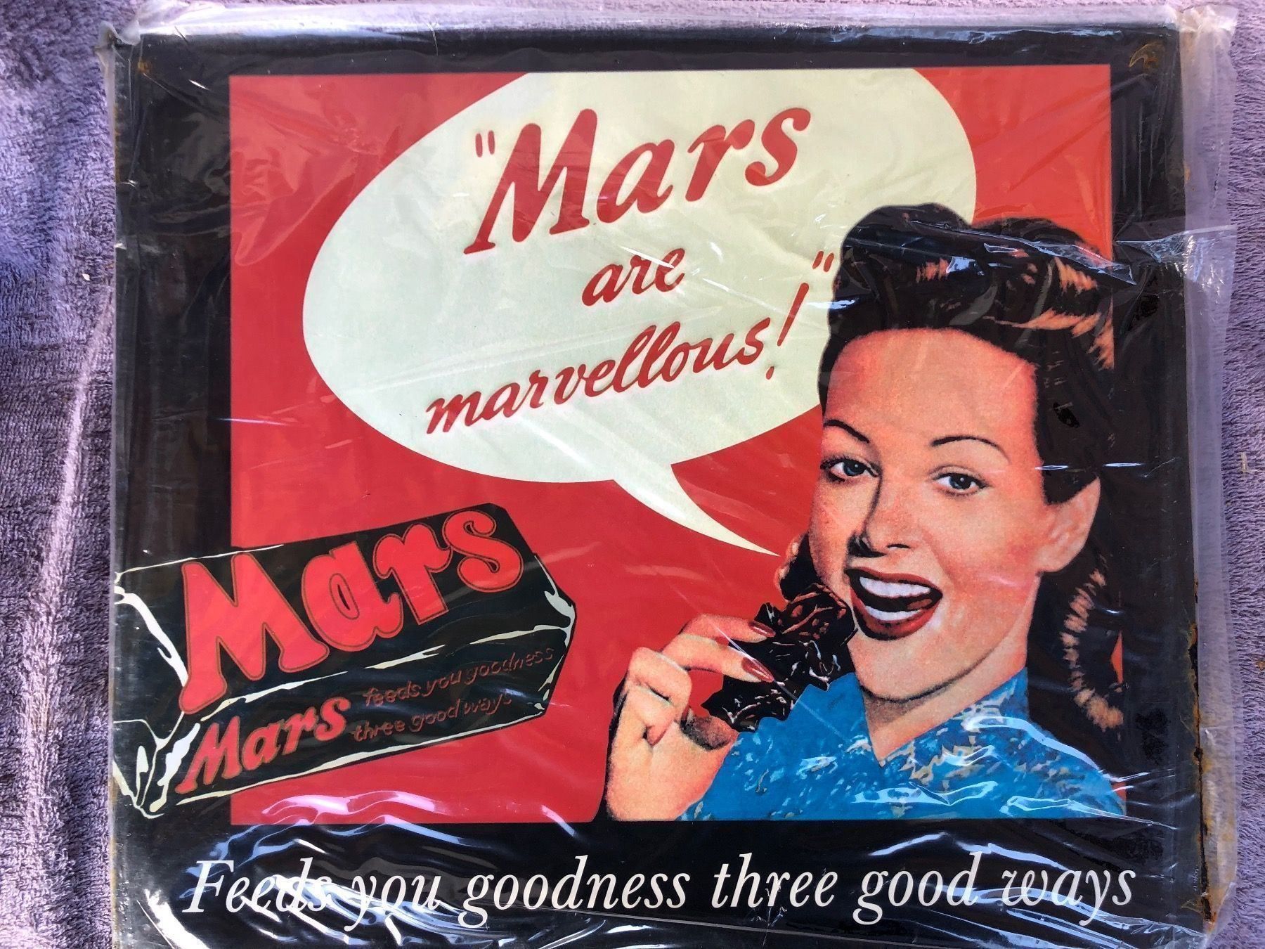 Ecriteaux: Mars werbung snack deko – Neuf (Voir description) à Reinach AG par rares75