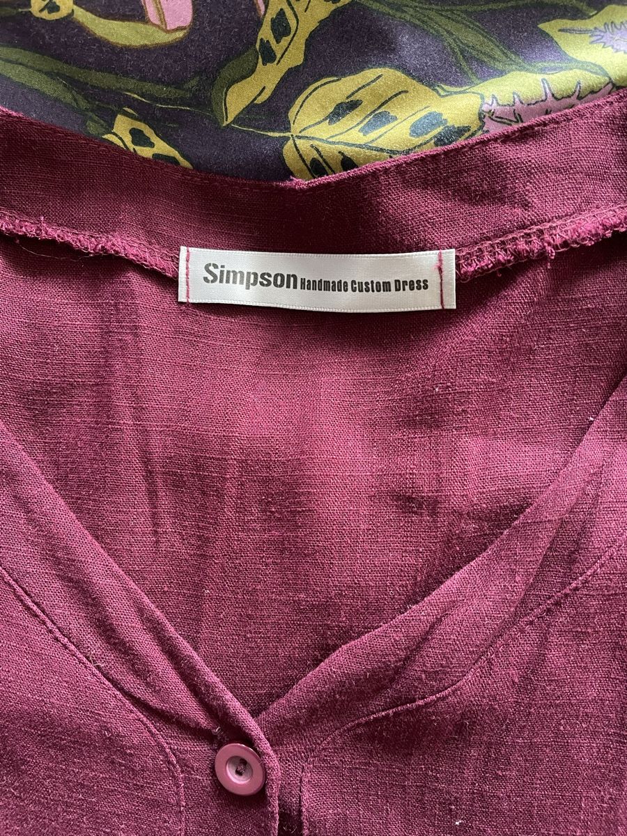 Vestiti: Simpson Handmade Kleid Gr.XXL – Usato da Stallikon venduto da BaumArt 5