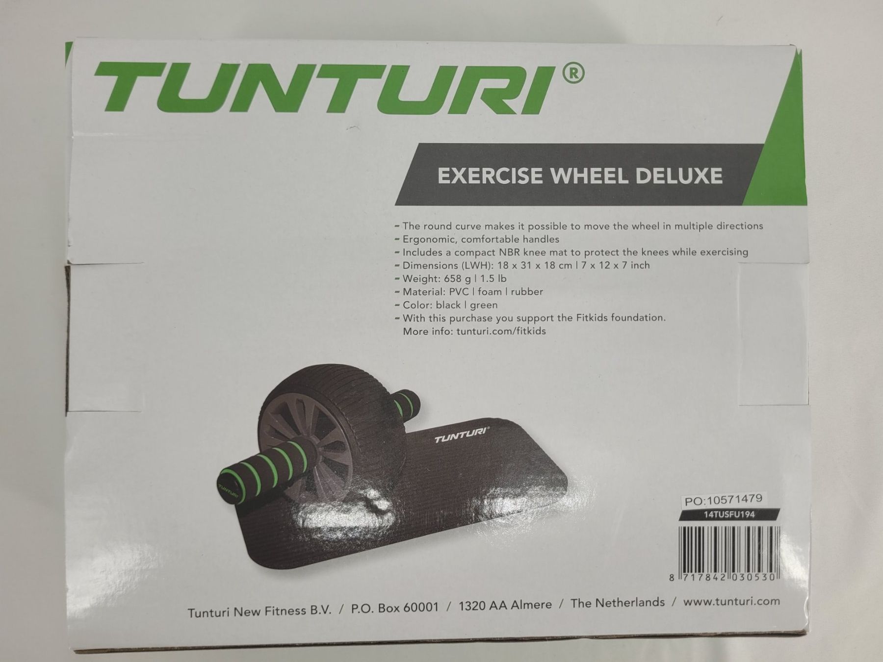 Tunturi Hometrainer: TUNTURI Exercise wheel deluxe – Usato da Lausanne venduto da PlusValue_Lausanne