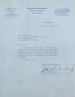 John W. Considine (1898-1961) Produzent - sign. Brief 1927