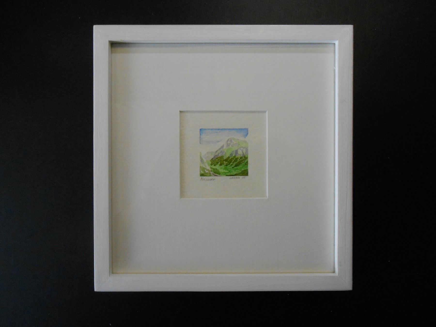 Dipinti: Original Aquarell "MESSMER" AI - (R) – Nuovo (secondo la descrizione) da Hallwil venduto da pkaiser44