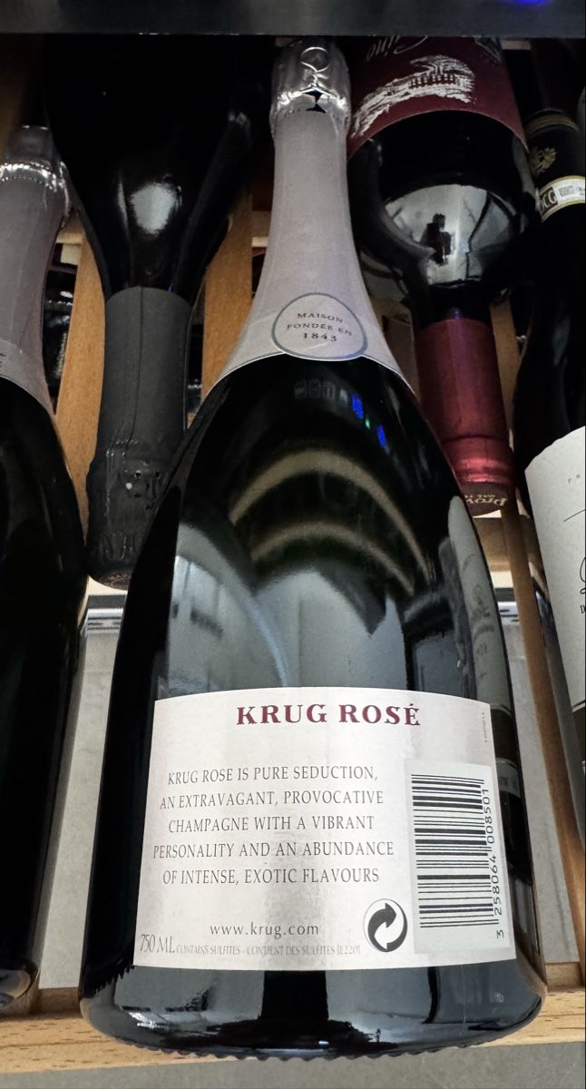 Vino: KRUG Champagne Rosè Vintage 2007 – Nuovo e nell'imballaggio originale da Sementina venduto da VS_95 1