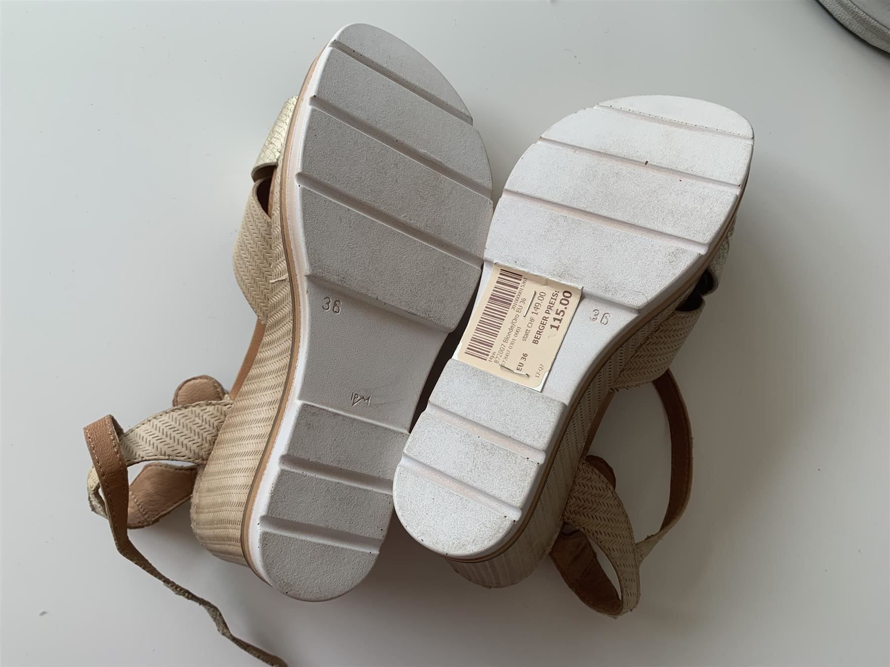 Mjus Scarpe da donna: MJUS Plateau Sandalen Gr. 36 ***NEU*** – Nuovo e nell'imballaggio originale da Meiringen venduto da luanik 4