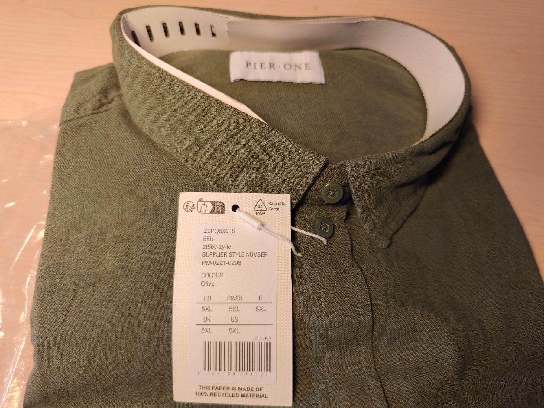 Camicie: Herren-Hemd 5 XL – Nuovo e nell'imballaggio originale da Recherswil venduto da koh_blr6 1
