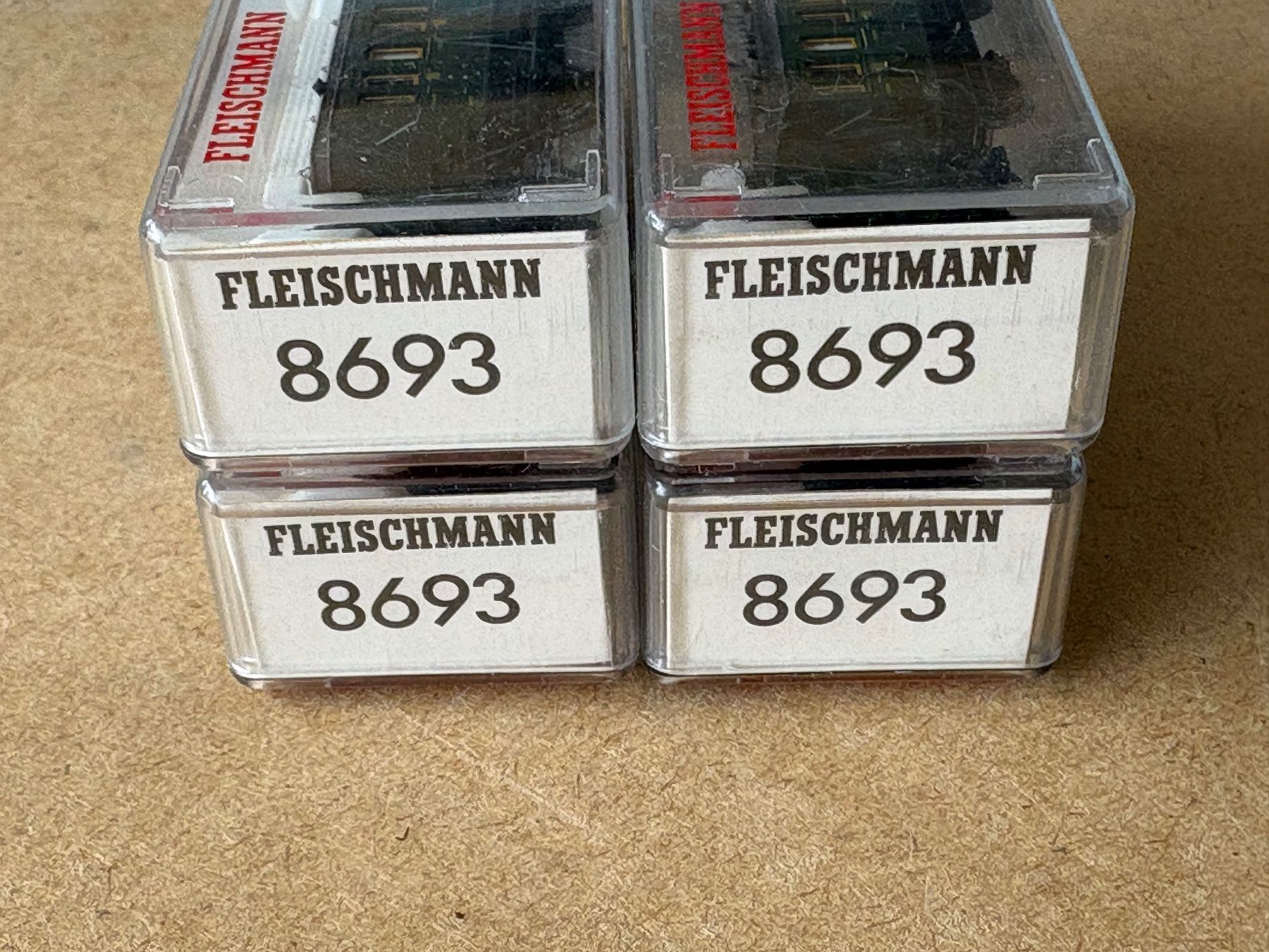 Fleischmann Modellini di ferrovie: 4x Fleischmann 8693 Personenwagen SNCF – Nuovo (secondo la descrizione) da Hauterive NE venduto da eriamch 1