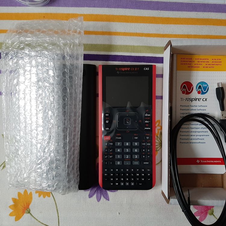 Custodia Protettiva Calcolatrice Grafica TI Nspire CX II-T Con - Bundle Per Studio E Lavoro Calcolatrice Studenti - Foto 5