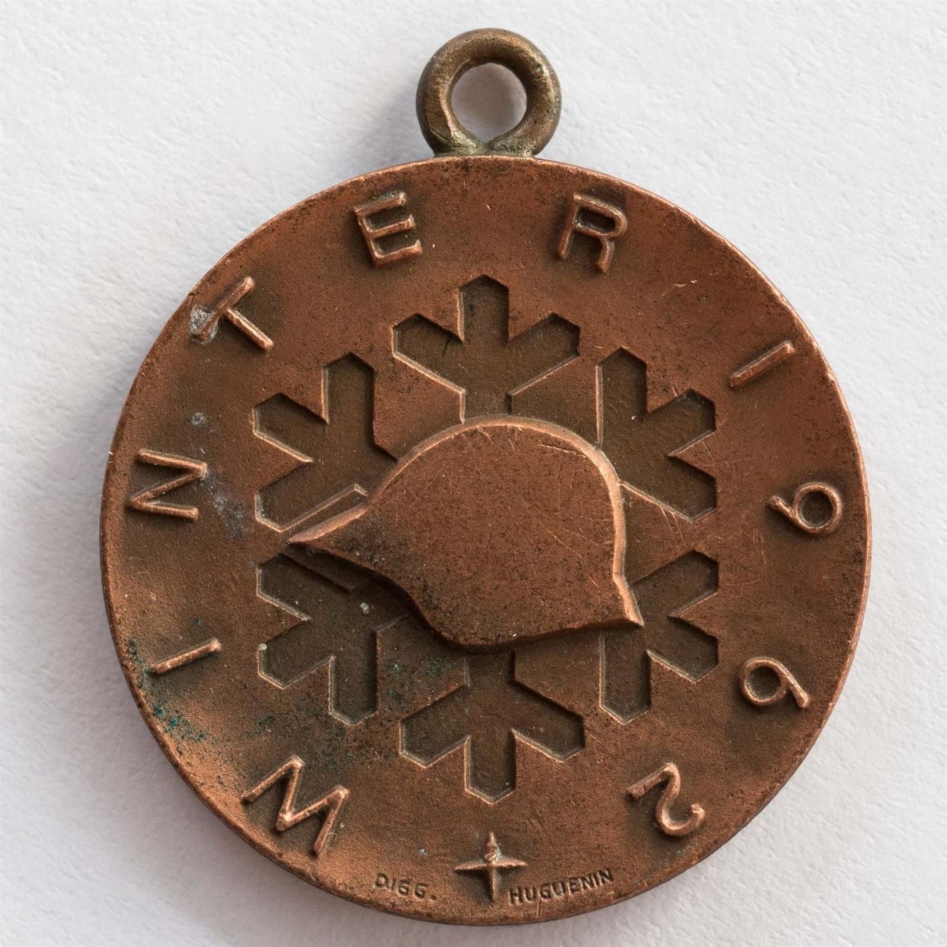 Medaglie: Medaille 9. Geb. Div. Winnter 1962 – Usato da Rotkreuz venduto da Swiss-Coins 1