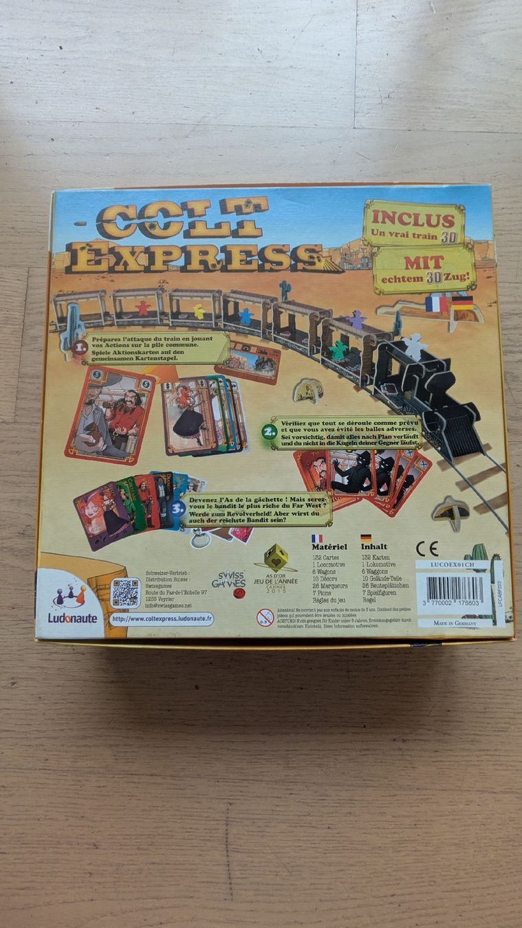 Jeux: Colt Express – D'occasion à Therwil par sep_x8pw 3