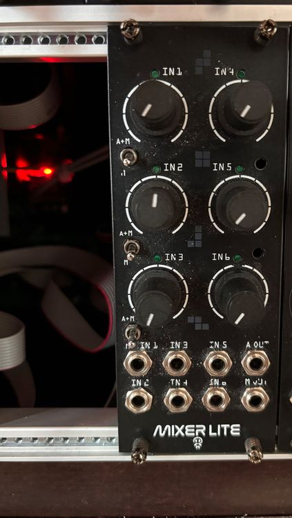 Erica synths】 Mixer lite（Drum Stereo FX & DJ VCF from