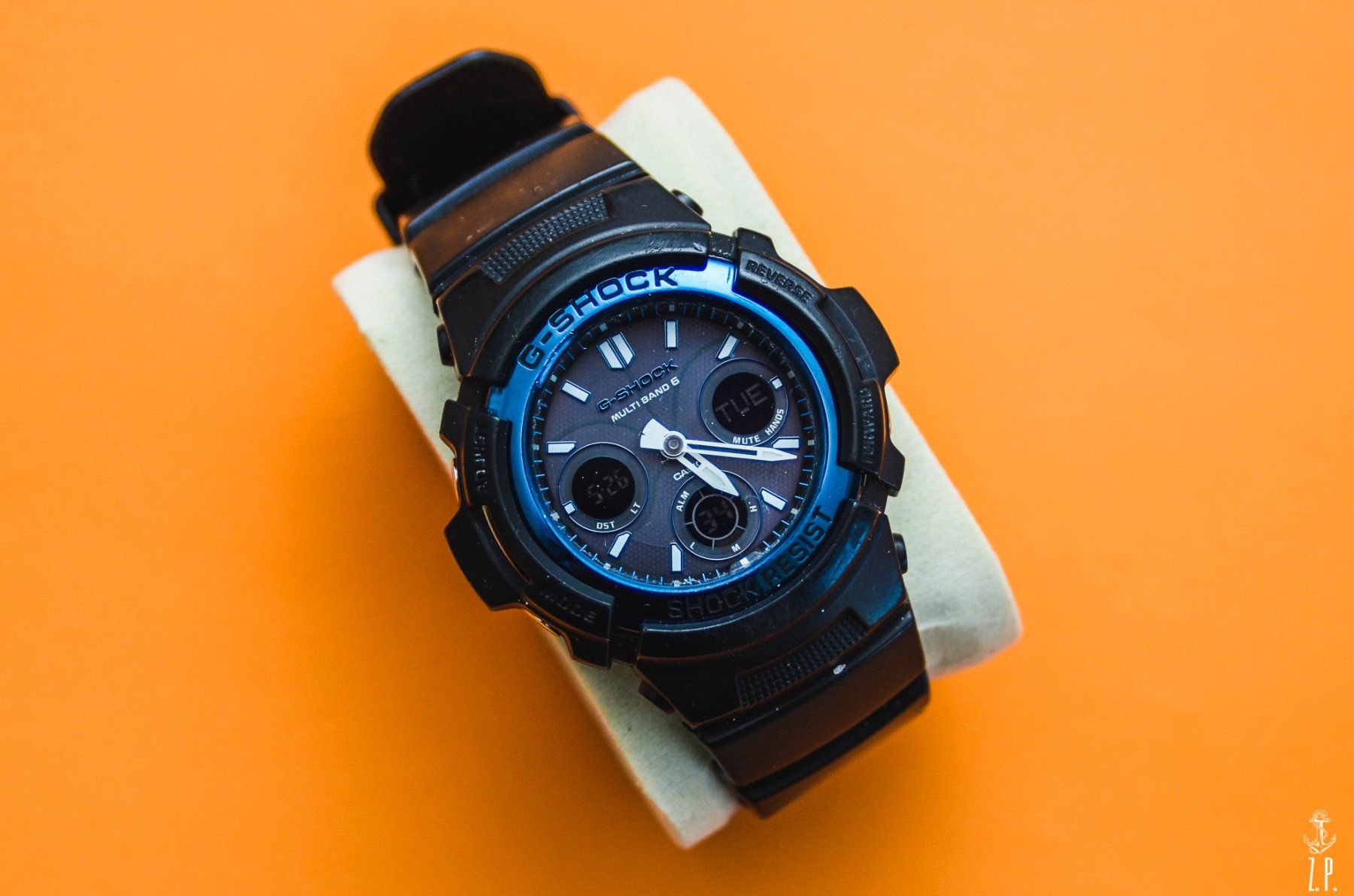Casio Orologi: Casio G-Shock AWG-M100 Touch Solar Multiband 6 Blau – Usato da Boswil venduto da ZPwatches 1