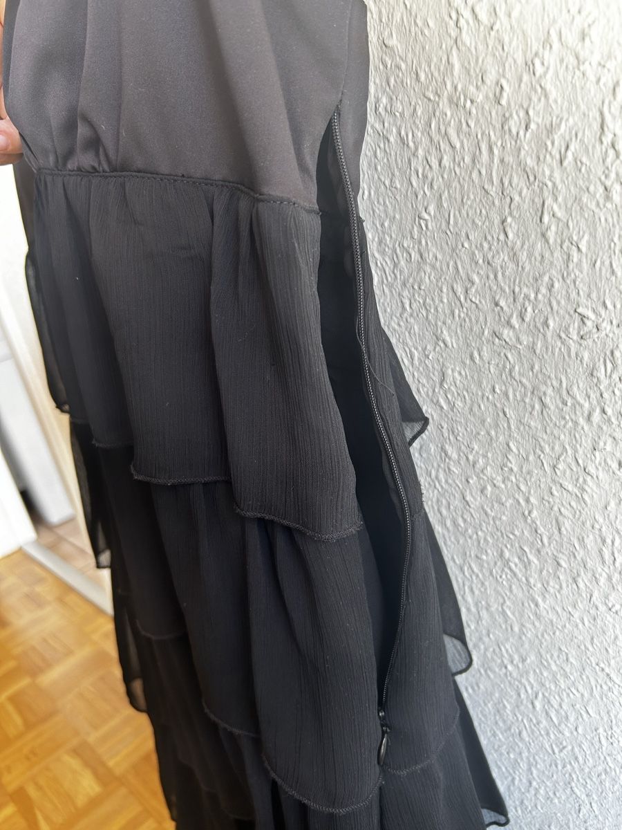 Promod Vestiti: Robe noire à volants, Promod, taille S – Usato da Carouge GE venduto da Emilynette 2
