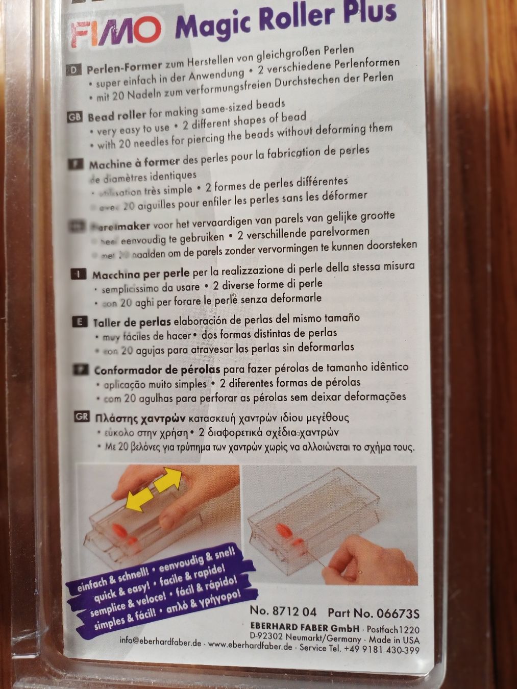 Kit bricolage: Bastelartikel: 2 Magic Roller = Perlenformer – Nuovo (secondo la descrizione) da Gächliwil venduto da lesidees 6