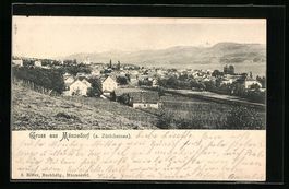 Männedorf, Ortsansicht mit Zürichersee