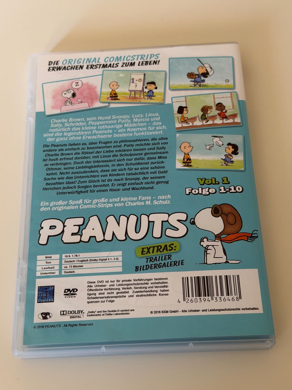 Tutti i DVDs: Peanuts Die neue Serie Vol. 1 DVD – Usato da Altstätten SG venduto da sheamus 1