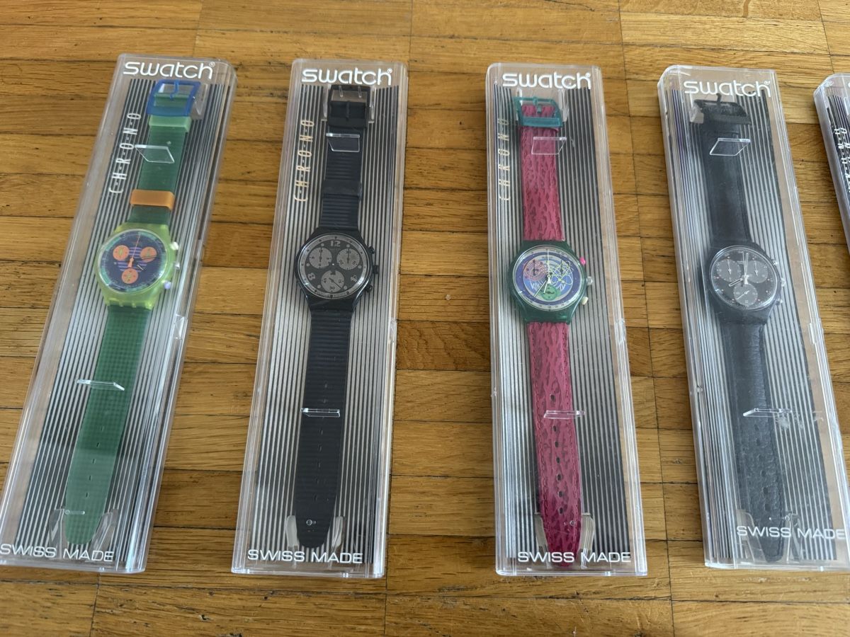Swatch Orologi: Swatch chrono sammlung 18stk – Usato da Zunzgen venduto da milesdavis76 2